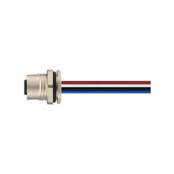 Connecteur femelle M12, 4 pol., codage B IP67, 4A, non-blindé